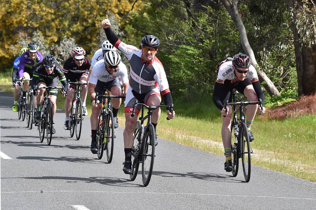 The Bendigo and District Cycling Club's Rob Vernon Memorial will be one of the first major cycling events to be staged in Victoria following the coronavirus lockdown. File picture: NONI HYETT