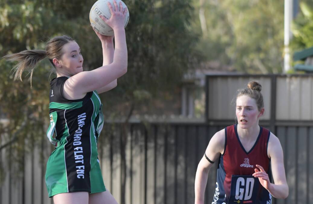Milly Wicks will have a key midcourt role against reigning premiers Sandhurst on Saturday. Picture: NONI HYETT