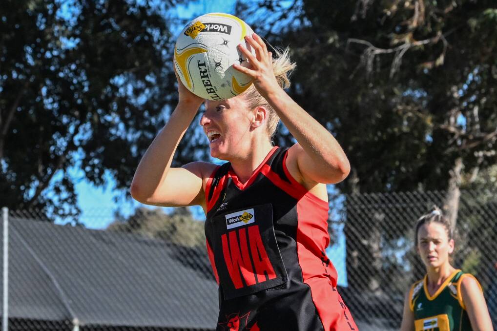 Best on court in last year's grand final for premiers White Hills, Bridget Murray will again be a key player for the Demons in 2024. Picture by Darren Howe
