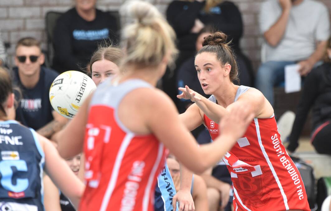 A return to the midcourt is on the cards for Keiarah Brooks after spending much of last week's clash against Kyneton in defence. Picture: NONI HYETT