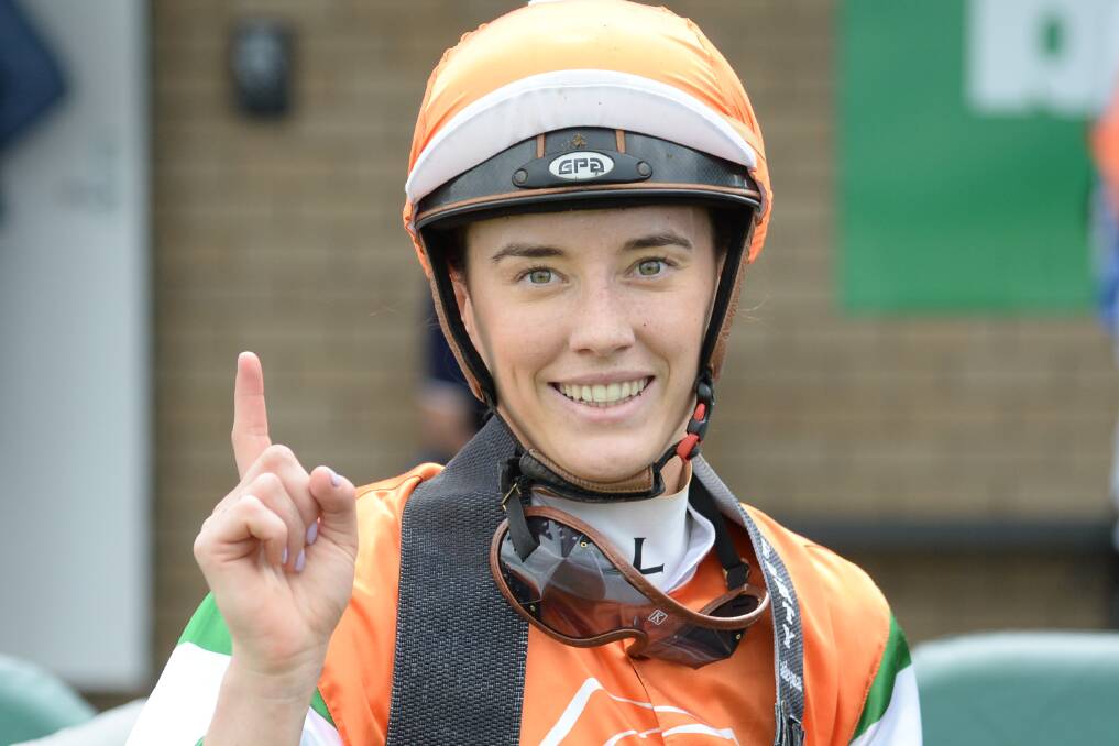 Laura Lafferty will ride Bedouin King in the $25,000 Marong Cup. Picture: ROSS HOLBURT/RACING PHOTOS