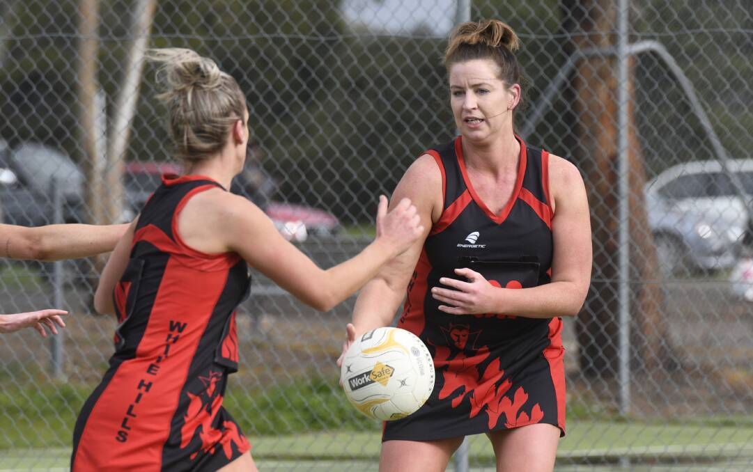 Ashley Gilmore was a standout for a victorious White Hills against Colbinabbin at Heathcote. 