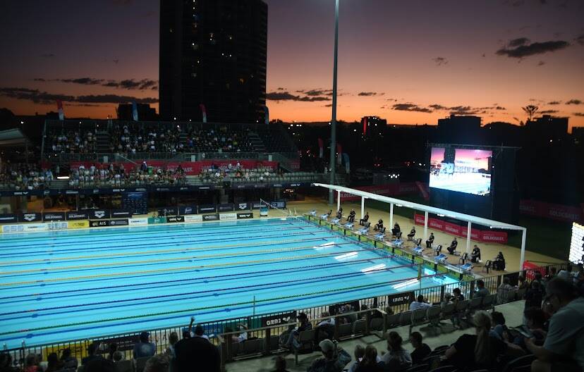 The Gold Coast pool.