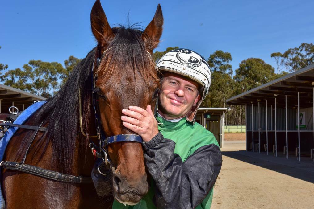 TRIUMPH: Rod Lakey was victorious on Springa (not pictured) at Stawell. File picture: BRENDAN McCARTHY
