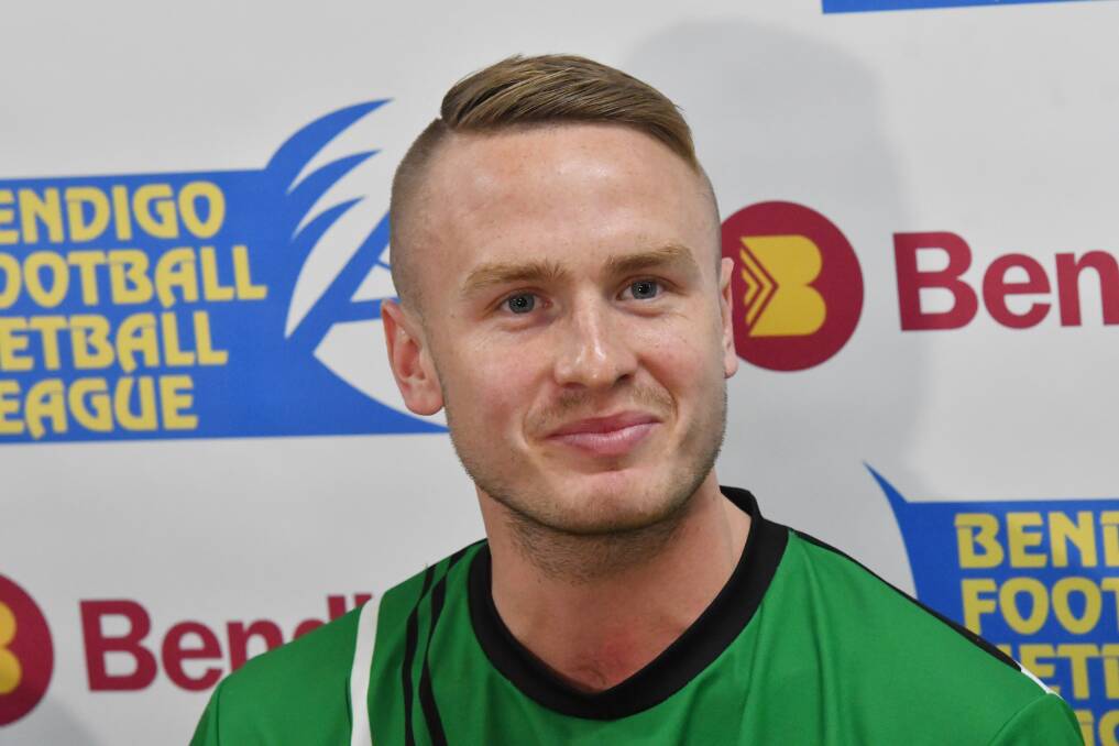 REAPPOINTED: Jayden Cowling will coach Kangaroo Flat for a third-straight season after leading the Roos to a second-place finish in 2019 and third in 2018. Cowling also coached the BFNL's senior inter-league team in 2019. Picture: DARREN HOWE