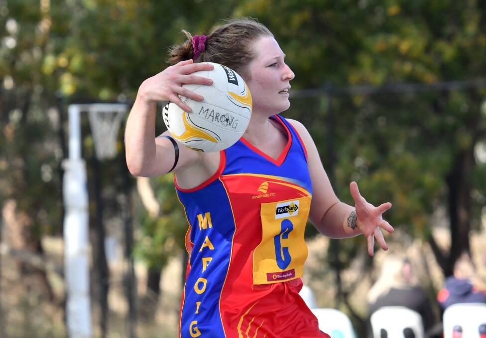 Kirsty Hamilton will be one of Marong's A-grade leaders during the 2024 LVFNL netball season. Picture by Darren Howe