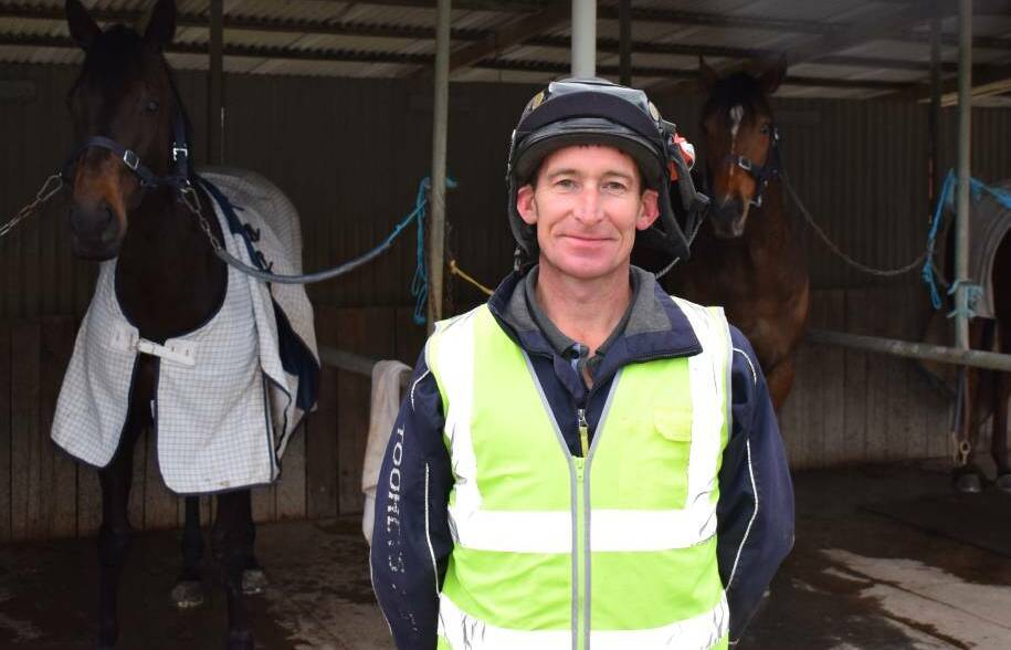 John Keating makes a welcome return to race-riding at Echuca on Saturday. Picture: KIERAN ILES