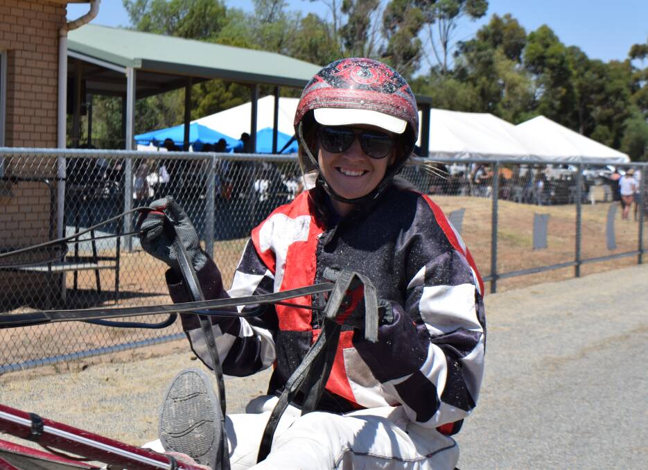 Tayla French scored a double at Lord's Raceway on Tuesday night with Joeys Hangover and Betternbetter. File picture: KIERAN ILES