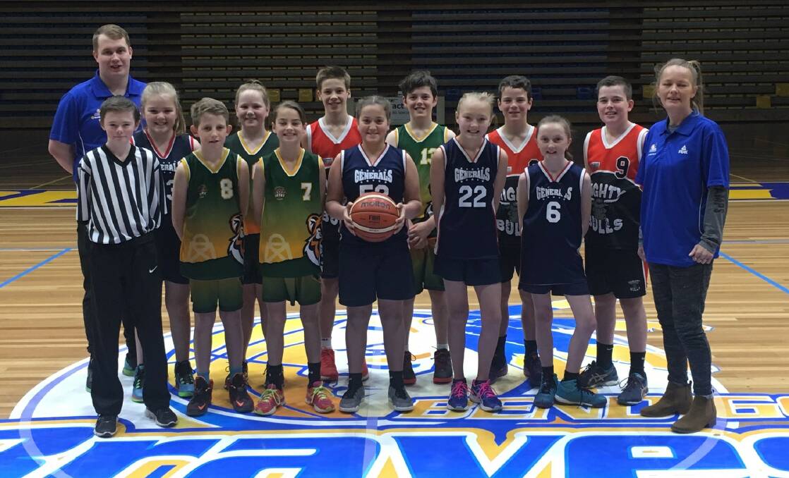 Jamboree participants - back (from left) Darren Burn (coach) Molly McLoughlan, Ava Broderick, Bryce Goudge, Harry King, Davis McNair, Jack McMahon and Megan Probert (coach);
Front: Dylan Wiltshire (referee)  Nicholas Roberts, Lavinia Cox, Charlotte Waugh, Giselle Probert and Ainsley Taft;
Absent: Jasmine Riley, Sienna Hobbs, Jacalia Dettman, Ava Rifat,  Lahni Coutanche, Sarah Huxtable (coach) and Danny King (coach).
