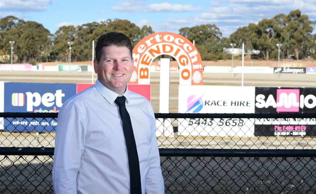 Eric Hendrix has been appointed Bendigo Harness Racing Club's new general manager. Picture: NONI HYETT