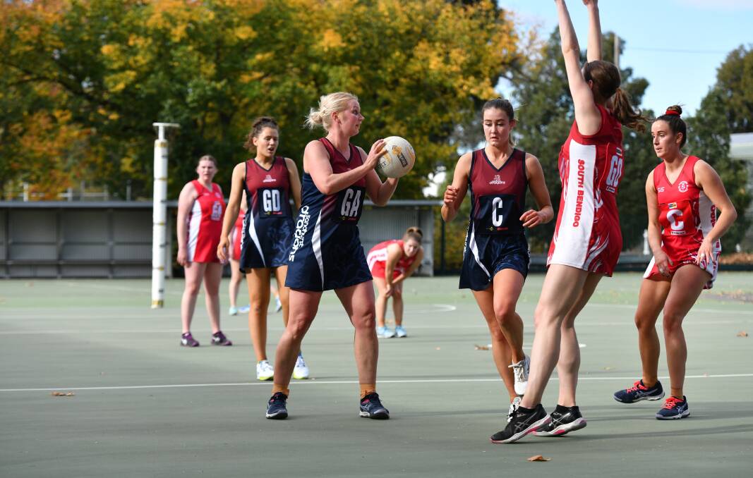 Heather Oliver excelled in multiple positions on the court against South Bendigo last Saturday.