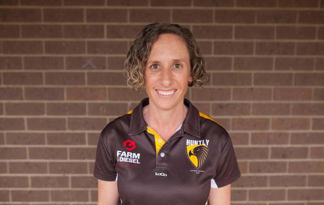 Second-year Huntly A-grade coach Kym Bell.