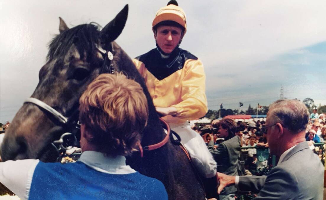 The George Symons-trained Fourdyce was ridden by Gary Doughty in the 1986 Melbourne Cup.