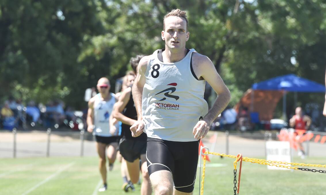 A career equal-best season for Glenn McMillan in 2021-22 has included three Victorian Athletic League victories. File picture: DARREN HOWE