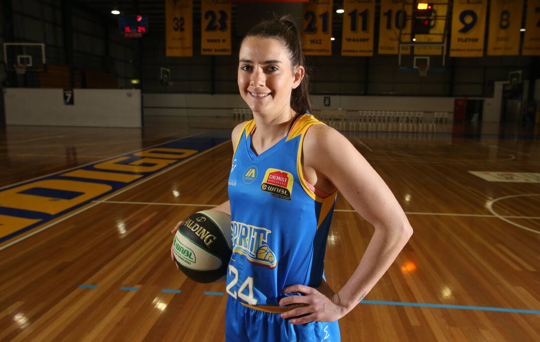 Tessa Lavey is backing the Spirit to continue their good form against the Southside Flyers this Saturday night in Traralgon. Picture: GLENN DANIELS