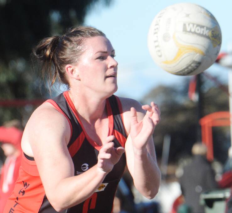 Dannielle Sawyer carried on her outstanding form for White Hills this season in last weekend's inter-league game against Geelong District.