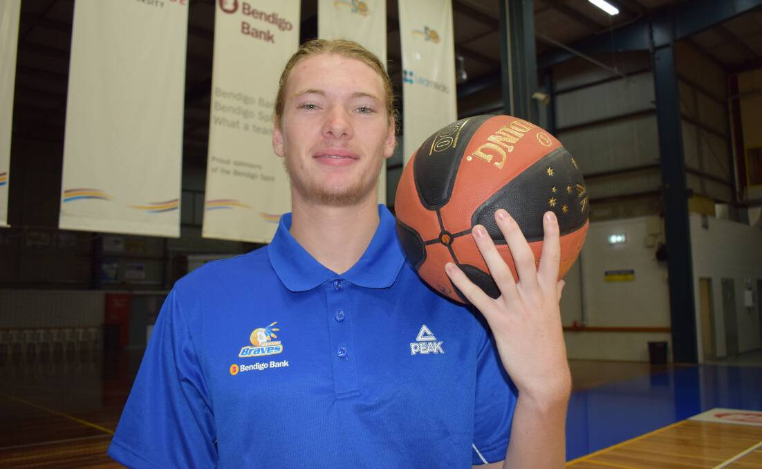 Jake Lloyd says he's a better player for seven months spent with NBL club Illawarra Hawks and is eager to show it with his home club Bendigo Braves.Picture: KIERAN ILES