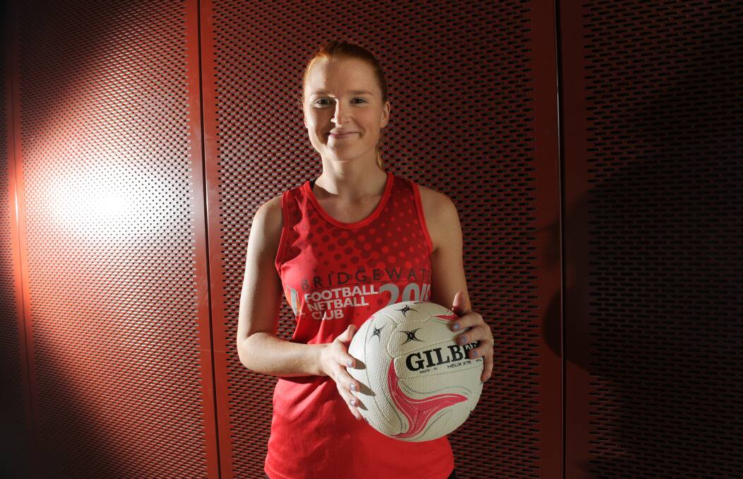 Meg Allen will be playing in her first senior grand final when she lines up for Bridgewater against Calivil United on Saturday. Picture: NONI HYETT