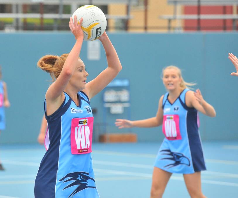 Ashley Ryan (pictured) and sister Abbey have been outstanding recruits for an Eaglehawk team with its sights on finals.