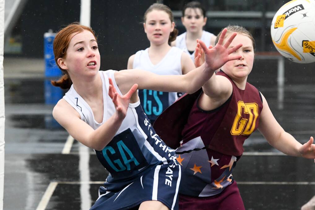 SILVER LINING AMID A TOUGH YEAR: Golden City association netballers have relished being back on court since last month. Picture: NONI HYETT