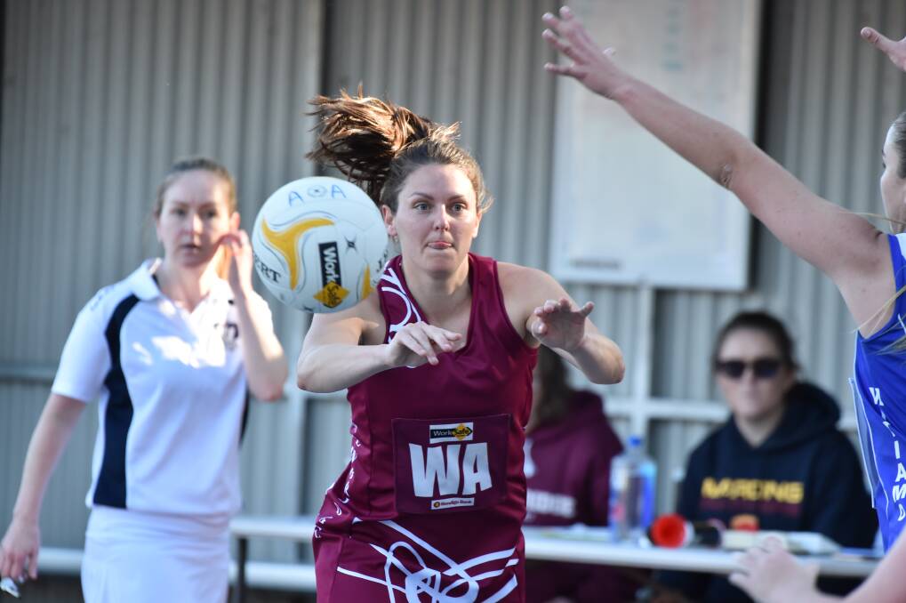 Rachel Pettifer is back in maroon and white following a stint at BFNL club Golden Square. Picture by Glenn Daniels