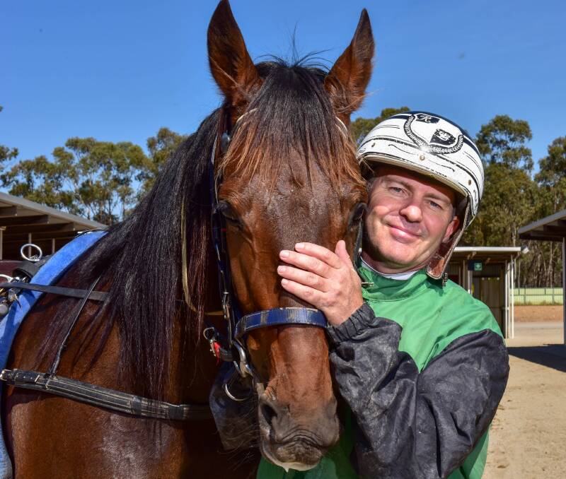 BIG CHANCE: Rod Lakey just days before his comeback to race driving in April 2020.Picture: BRENDAN McCARTHY