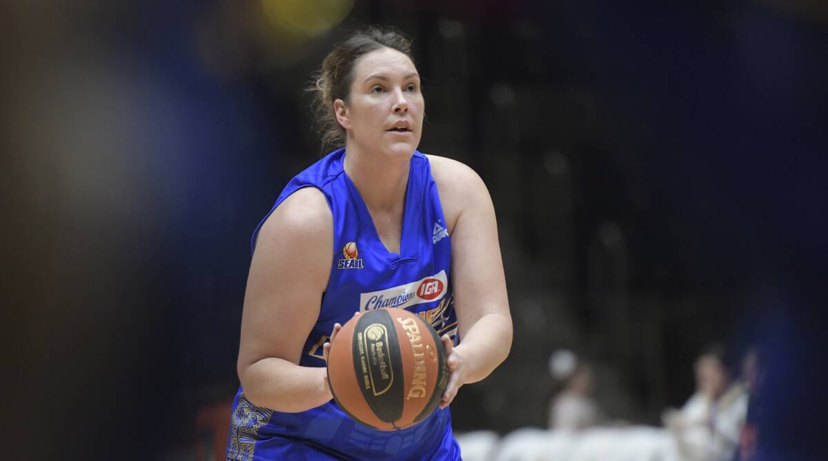 Gabe Richards equal top-scored in the Braves preliminary final win against Kilsyth Cobras with 17 points. She also had a gamehigh 13 rebounds.