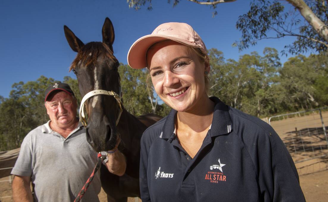 The father and daughter combo of Terry and Tayla French is enjoying a successful 2019-20 season. File picture: DARREN HOWE