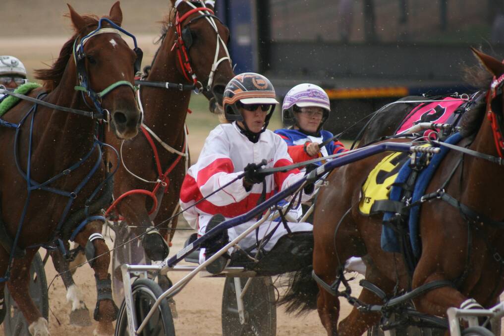 Jackie Barker was the successful driver aboard Waiting For You at Ouyen on Sunday. File picture: CHARLI MASOTTI PHOTOGRAPHY