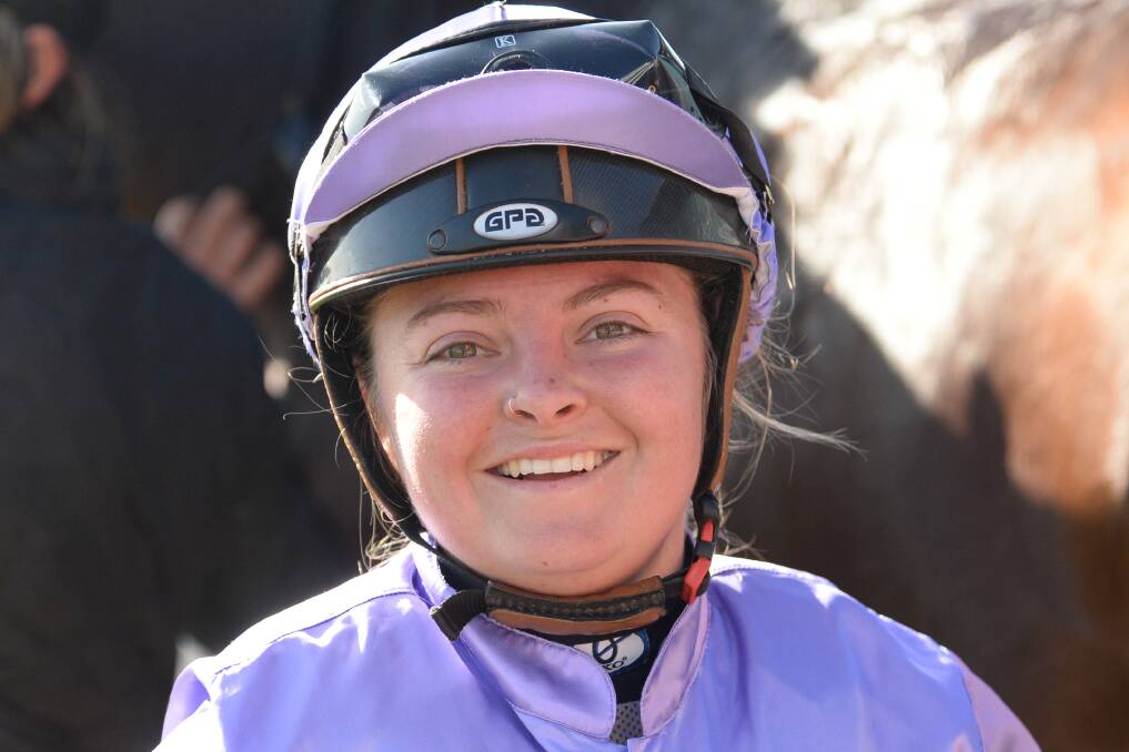 Former Bendigo jockey Jessie Philpot will ride Highly Decorated, one of the favourites in Monday's $200,000 Darwin Cup. Picture: RACING PHOTOS
