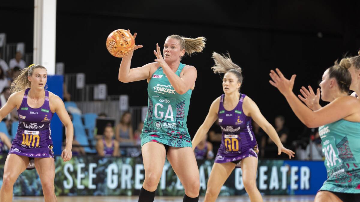 Caitlin Thwaites has announced her retirement from Suncorp Super netball at the end of the 2020 season. Picture: BARRY ALSOP/MELBOURNE VIXENS