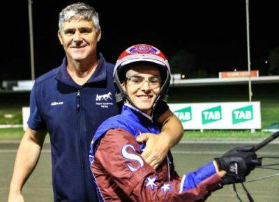 Trainer Shane Sanderson and son Ryan and family will make the move to Charlton either in February or March. Picture: HARNESS RACING NEW SOUTH WALES