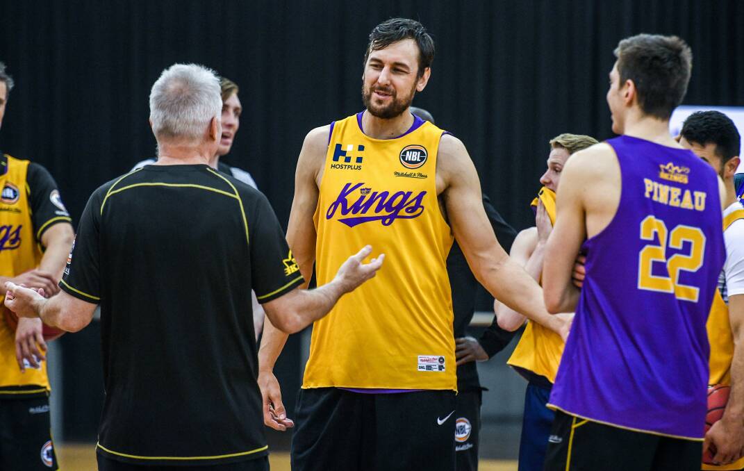 Former NBA number one dreaft pick Andrew Bogut has signed to play with Sydney Kings in the NBL this season.
Picture: AAP IMAGES