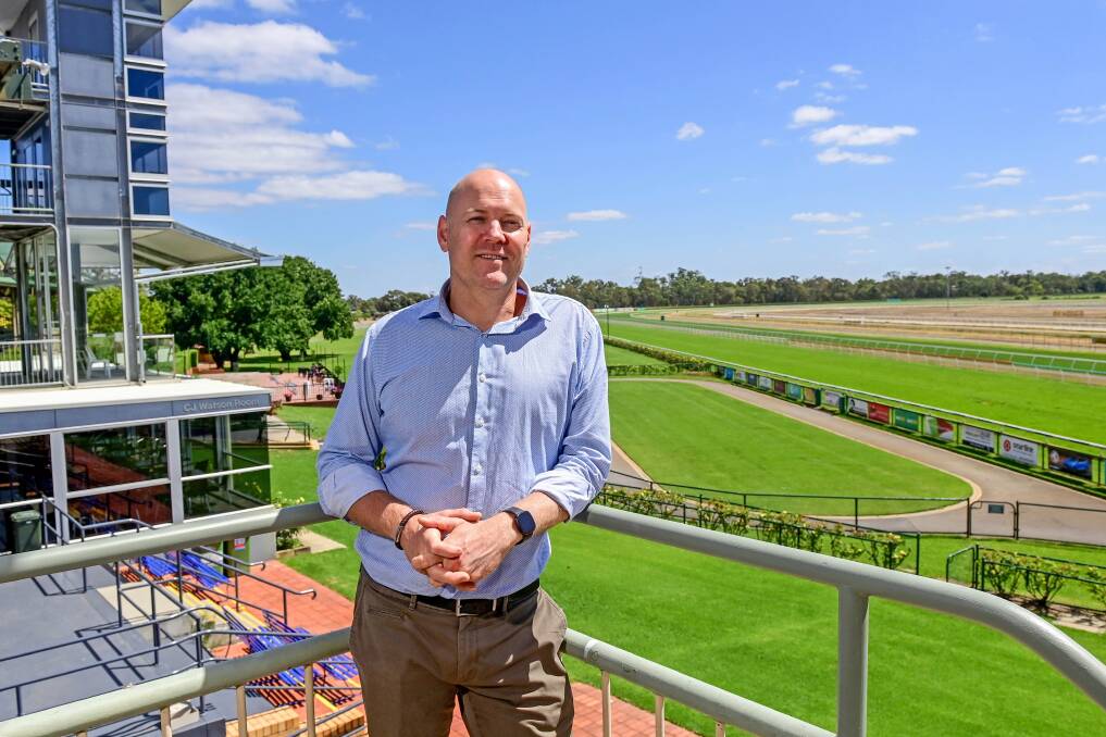 It's with a heavy heart that Rob Heinjus has announced his decision to stand down as chief executive of the Bendigo Jockey Club. Picture by Brendan McCarthy