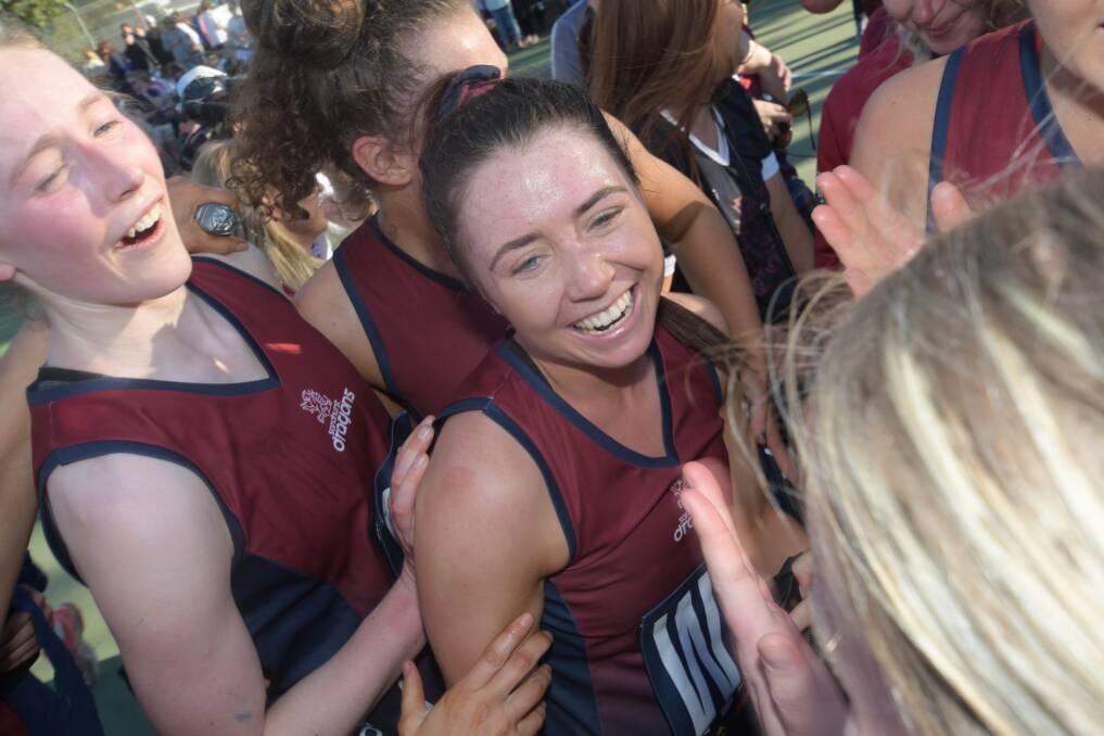 YOUNG GUN: Meg Williams has put the seal on a remarkable individual and team season for Sandhurst by winning back-to-back premiership medallions, complemented by consecutive grand final best-on-court medals. Picture: NONI HYETT