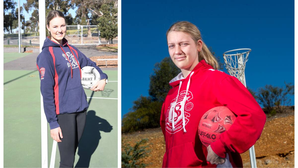 Sandhurst's Ruby Turner and South Bendigo's Chloe Langley feature in a 33-player Netball Victoria elite development squad. 