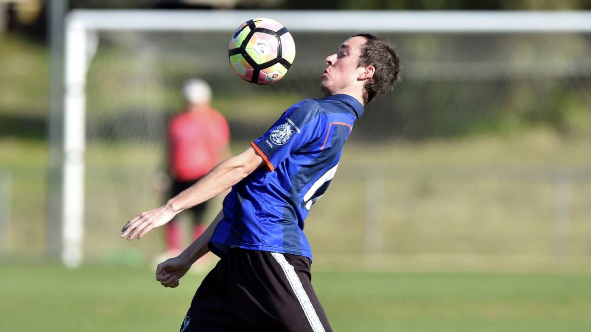 IN-FORM: Daniel Kelly was one of five individual goal scorers in Eaglehawk's 5-1 win over Spring Gully United on Sunday.