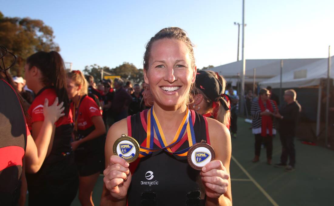 Dual A-grade premiership coach Lauren Bowles was adjudged best on court in Saturday's grand final win.