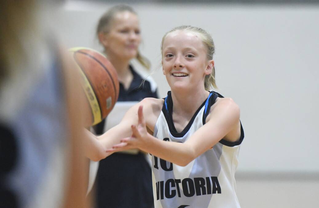 Caitlin Richardson is one of a group of Braves juniors selected to play in the  Australian Country Junior Basketball Cup in Albury next January. Picture: NONI HYETT