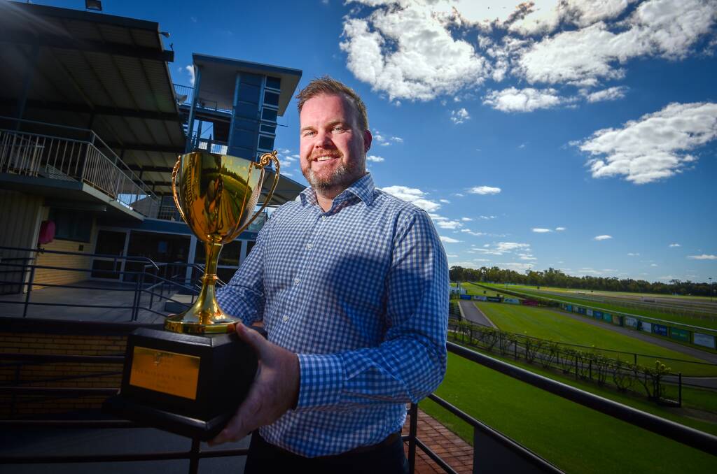 Paul Scullie is looking forward to his first Golden Mile race day as the Bendigo Jockey Club's chief executive officer. Picture by Darren Howe