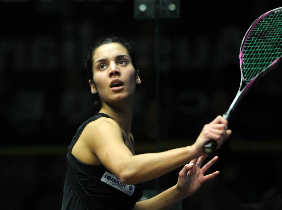 TOP HOPE: Bendigo International Open women's number one seed Christine Nunn. Picture: GRAHAM TIDY, CANBERRA TIMES