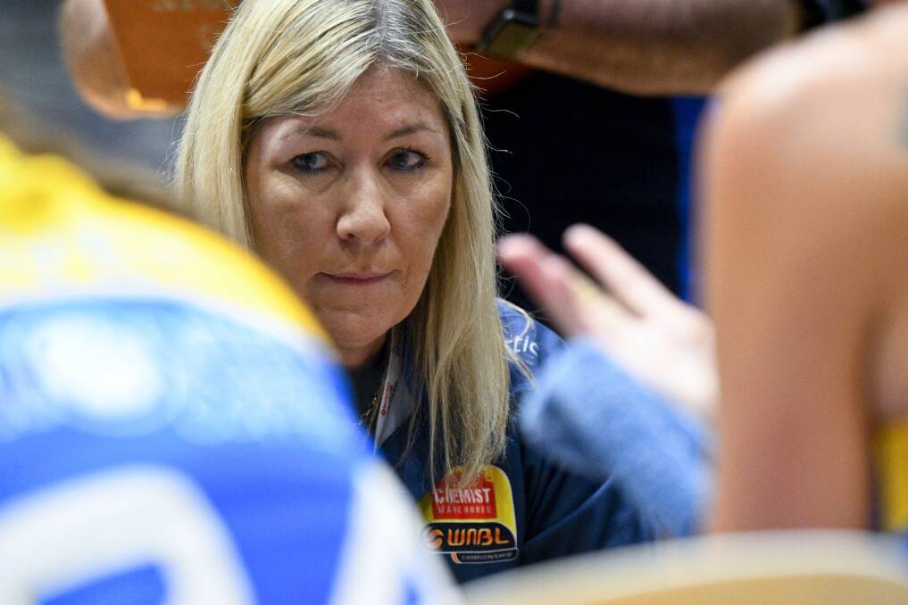 The 2020-21 WNBL season will present unique challenges for coaches and players, says Bendigo Spirit's Tracy York. Picture: NONI HYETT