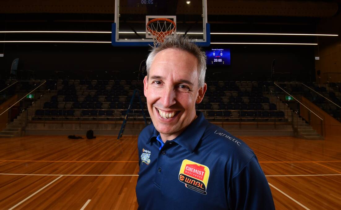 THE END: Simon Pritchard will coach his 90th and final Spirit game on Saturday against WNBL ladder leaders Canberra. Picture: DARREN HOWE