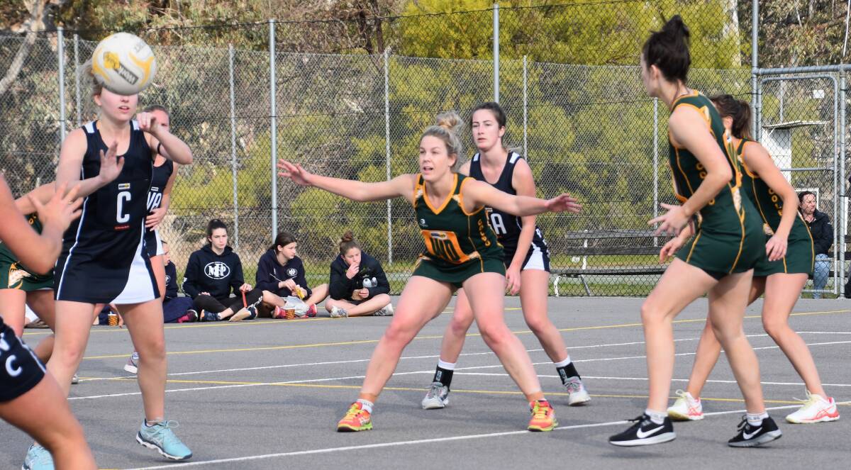 Wing defence Holly Guerra got through three quarters in Colbinabbin's convincing win against Mount Pleasant.