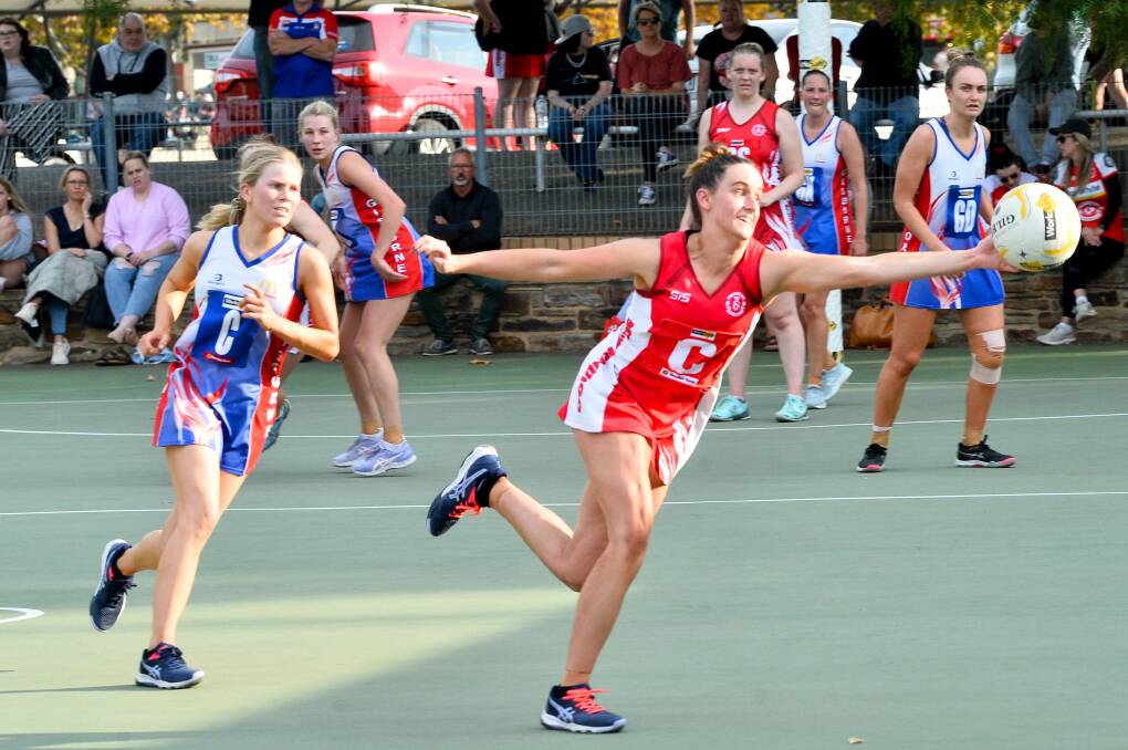 ON-HOLD: Keiarah Brooks has been a shining light for South Bendigo during her first season in the BFNL in 2021. Picture: BRENDAN McCARTHY