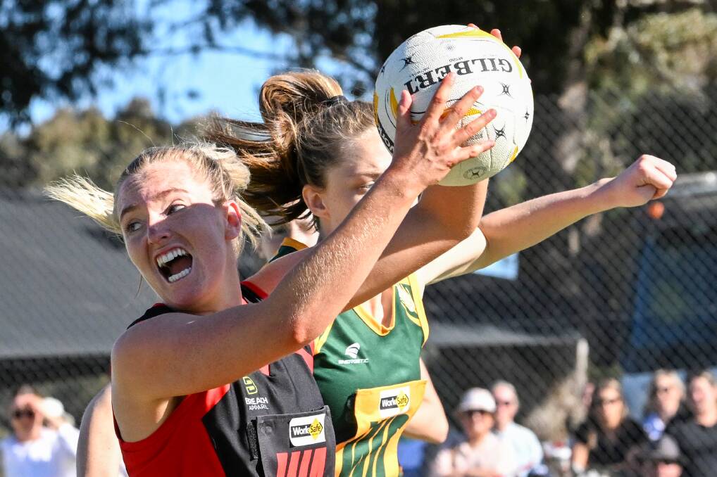 Midcourter Bridget Murray was named best on court in last season's grand final victory against Colbinabbin. Picture by Darren Howe
