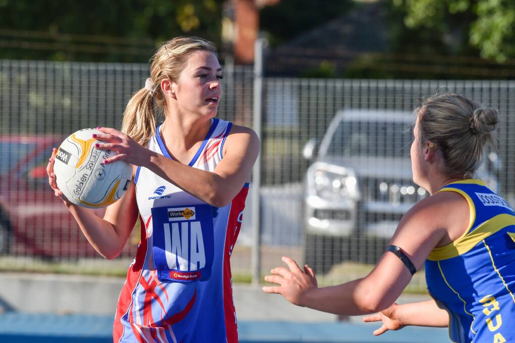Wing attack Holly Doricic has been one of the keys to Gisborne's exceptional start to the 2021 BFNL season. The Bulldogs are hoping to resume their season this weekend against Sandhurst. 