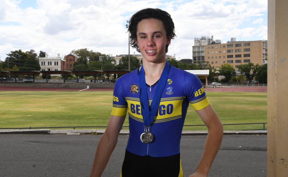 Patrick Eddy has excelled at the Junior national Road Championships in Western Australia. Picture: NONI HYETT