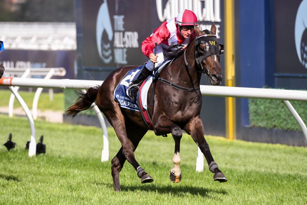 William Pike wins the 2020 All-Star Mile on Regal Power. Picture: RACING PHOTOS