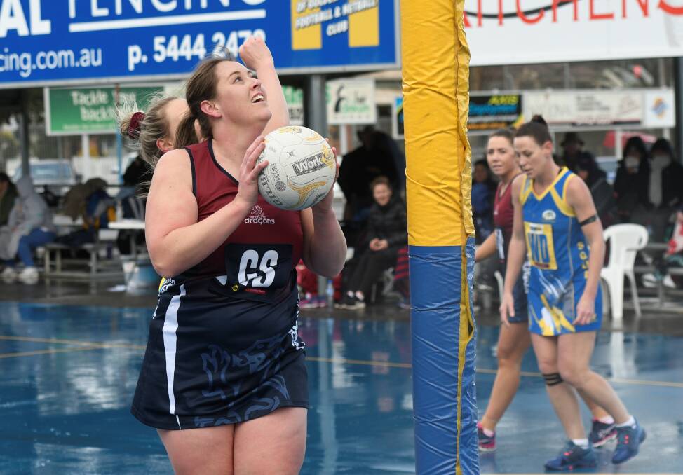OVERDUE: Sandhurst's Bec Smith made a surprise VNL debut for Boroondara Express during the week.